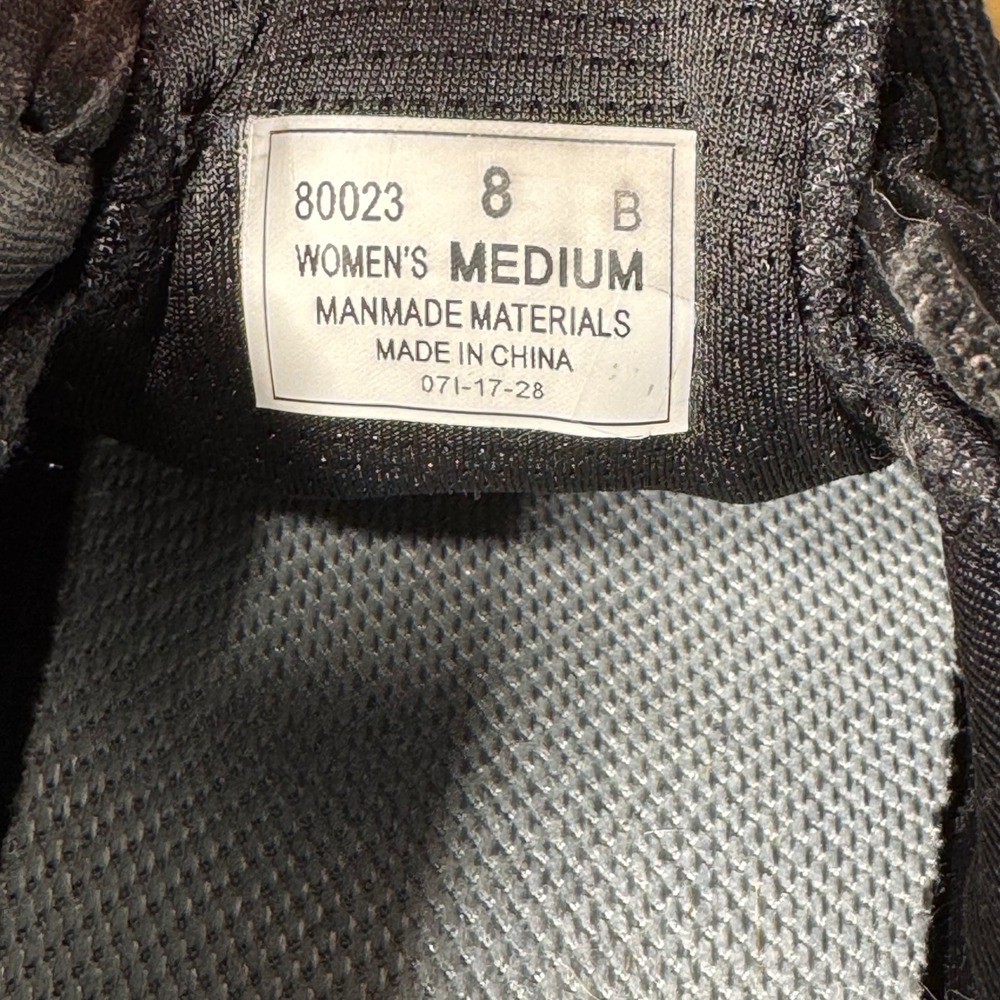 OrthoFeet 80023 Womens Black Knit Athletic Walking Sneakers Size 8 B Medium - Picture 7 of 10